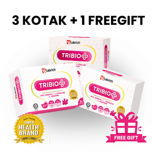 set 3 kotak labrich tribio women wellness